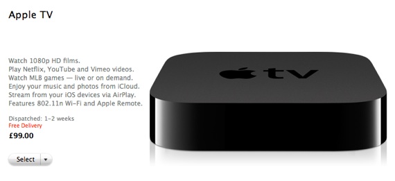 Apple UK Apple TV shipment estimates