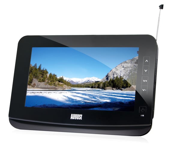 August DTV700B portable Freeview TV and DVR