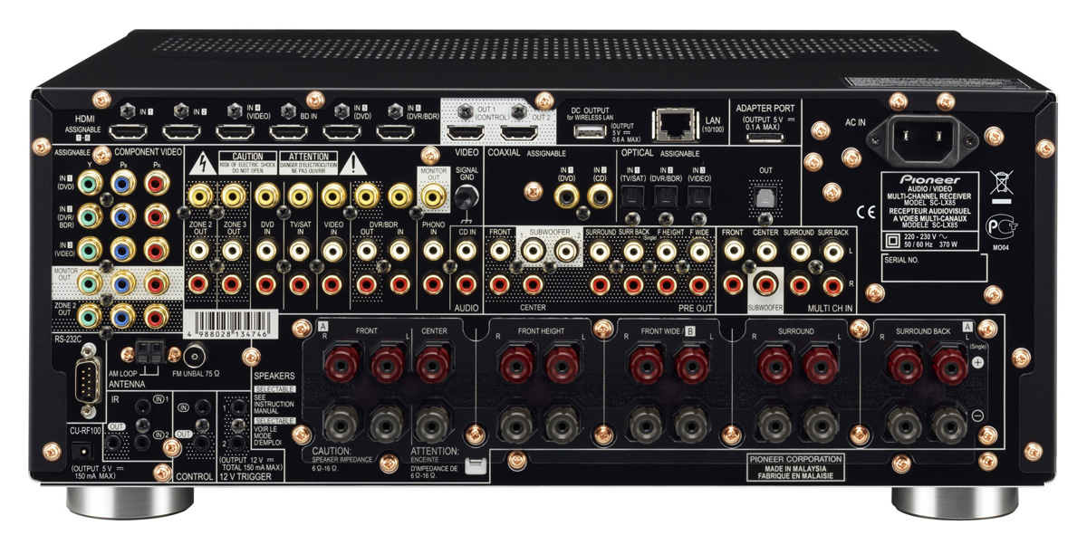 Pioneer SC-LX85 9.2 AV receiver with 