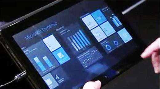 Microsoft ERP system demo at Convergence 2012