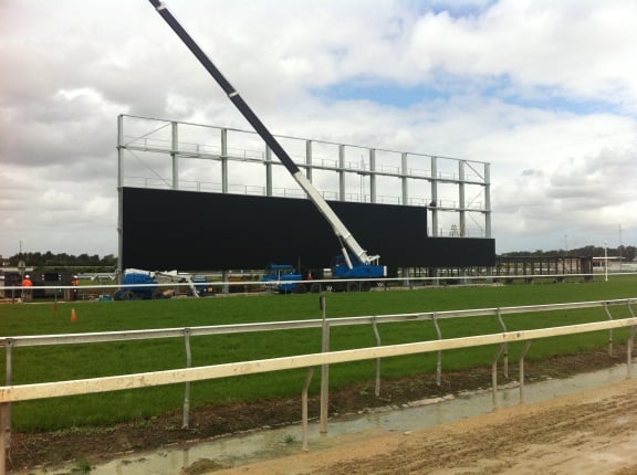 Rosehill's giant screen