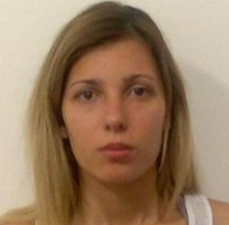 Police mugshot of Carina Geremias Vendramini