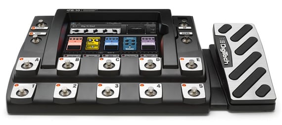 Digitech iPB-10 guitar effects pedalboard for iPad