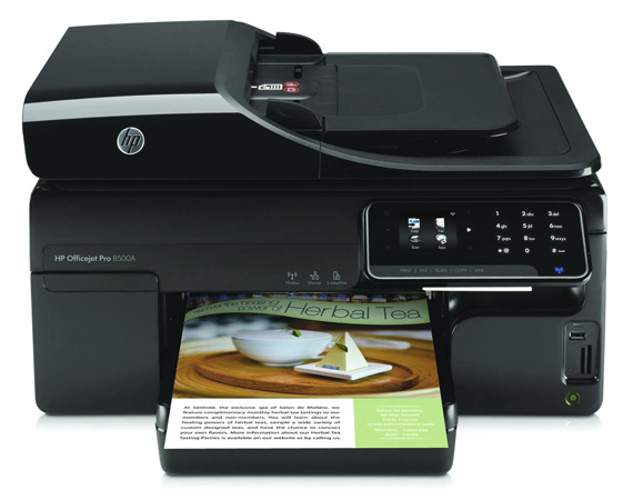 HP Officejet 8500A ADF all-in-one inkjet printer