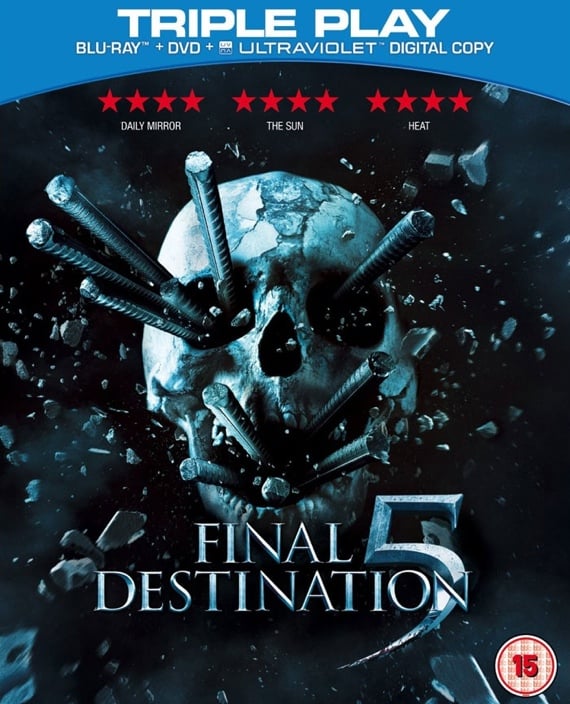 Final Destination 5 triple-play Blu-ray Disc