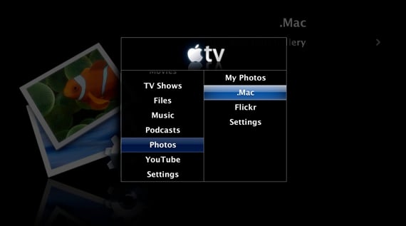 Apple TV first-and-a-bit-gen UI