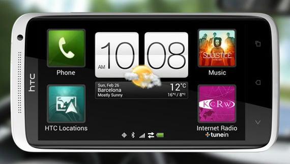 HTC One X quad-core Android smartphone