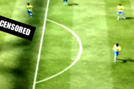 FIFA 12 goalie does it doggy style with strikerNetgear XAV5101