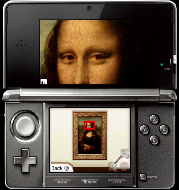 3DS guided tour of the Louvre