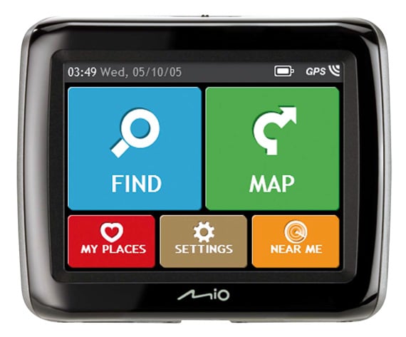 Mio Spirit 380 satnav