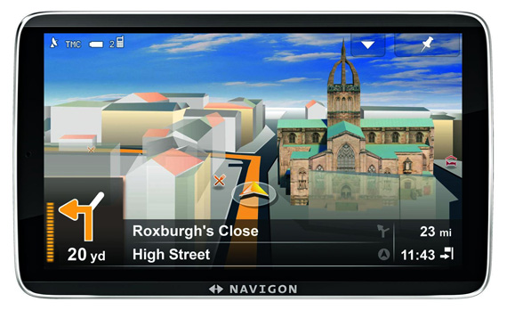 Navigon 92 Premium Live satnav