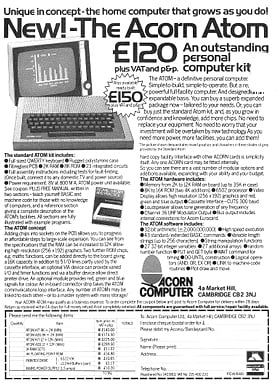 Acorn Atom ad