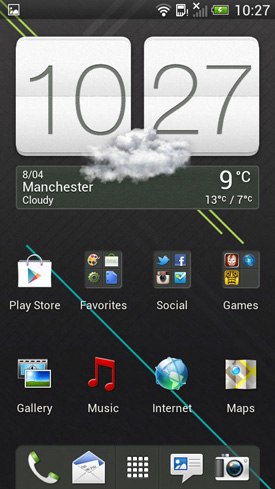 HTC One S Android smartphone