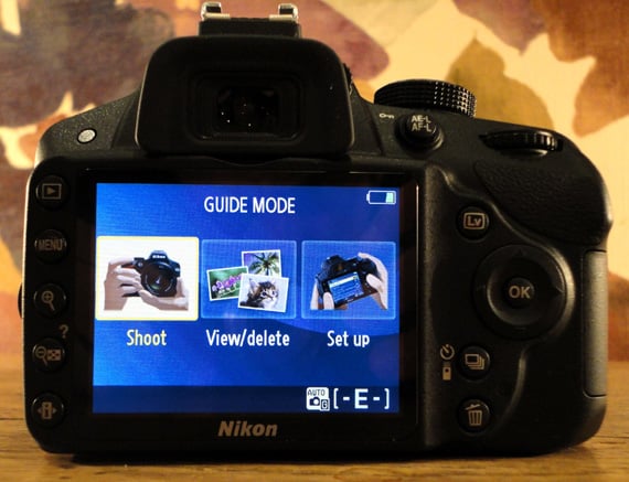 Nikon D3200 DSLR camera