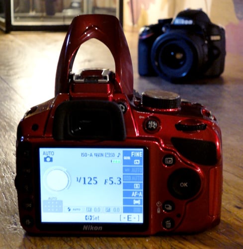 Nikon D3200 DSLR camera