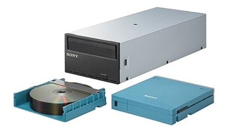 Sony 12 disk archive