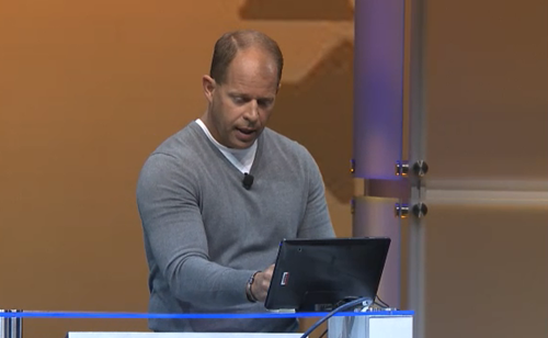 Brad Anderson's Windows 8 tablet