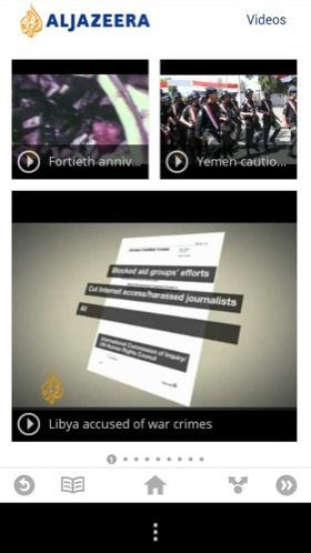 Google Currents Android app screenshot