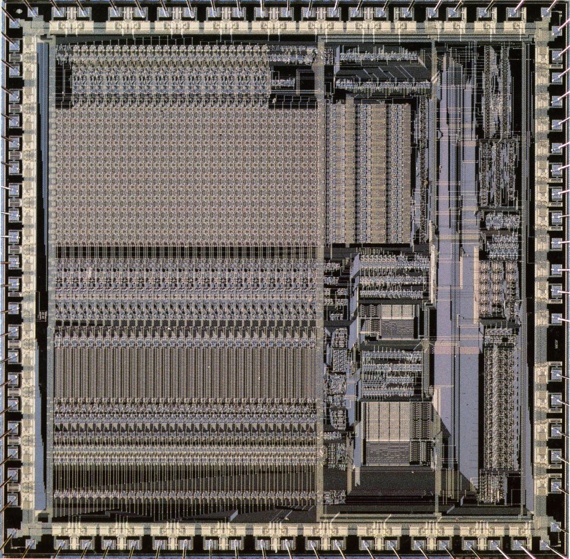 The orginal ARM chip at 3µm