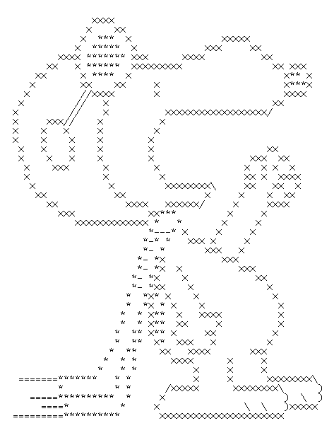 Snoopy in Ascii