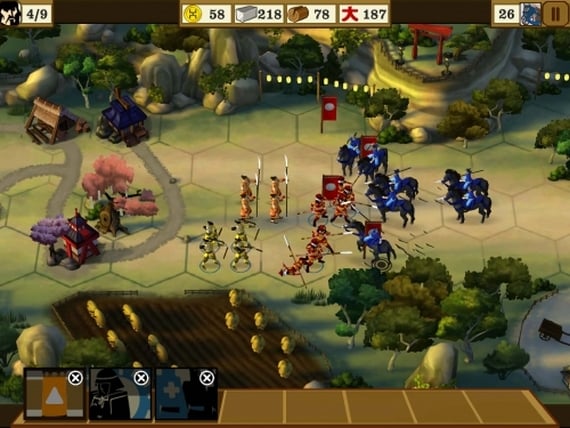 Total War Battle: Shogun Android/iOS game screenshot