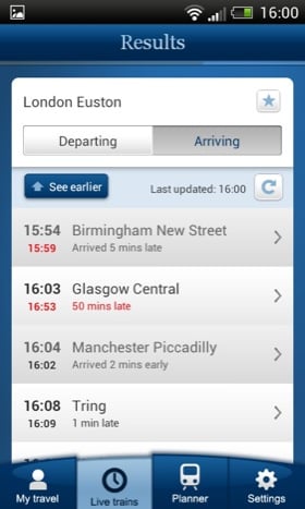 National Rail Enquiries The Register