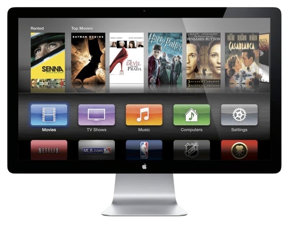 Apple Cinema Display with ATV UI