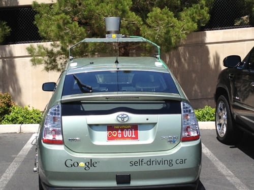 Nevada plate for Google car