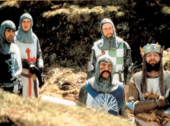 Monty Python and the Holy Grail Blu-ray disc