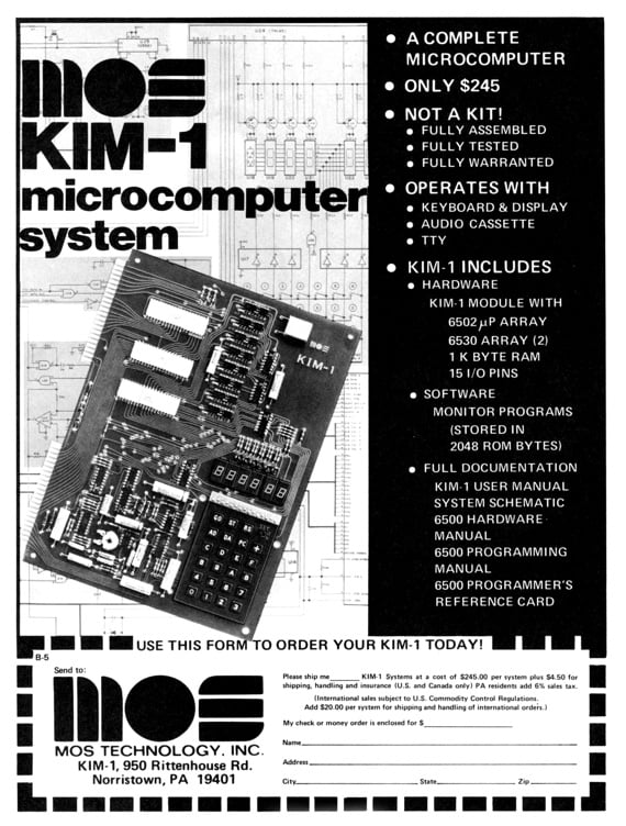 Commodore MOS Kim-1