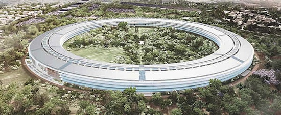 Proposed new HQ for Apple, credit Cupertino Council