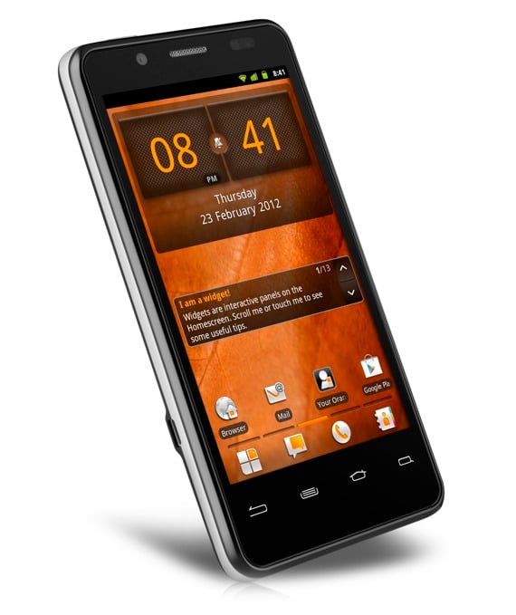 Orange San Diego Intel Atom smartphone