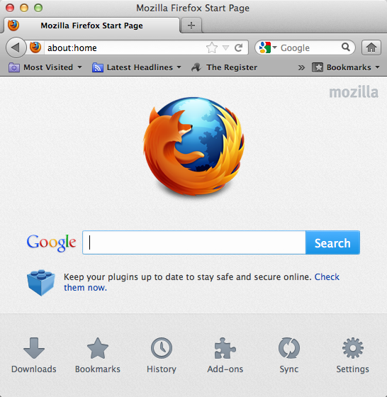 Firefox 13 now available for download • The Register