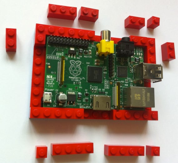 Biz's Raspberry Pi Lego case