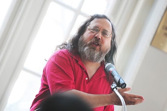 Richard Stallman, credit: Victor Powell