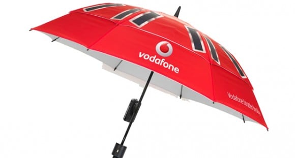 Vodafone UK booster brolly