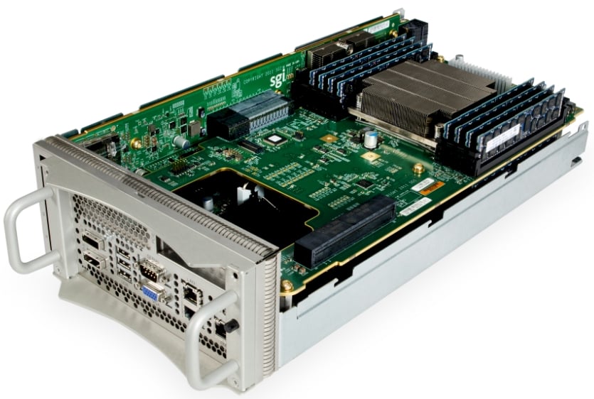 A blade server from the UV2 super