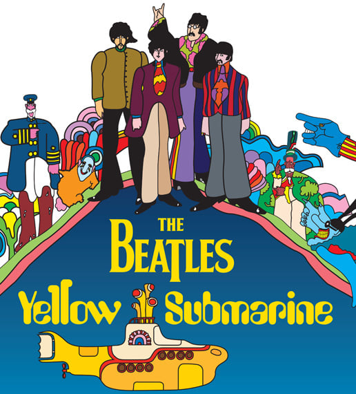 The Beatles Yellow Submarine Blu-ray disc