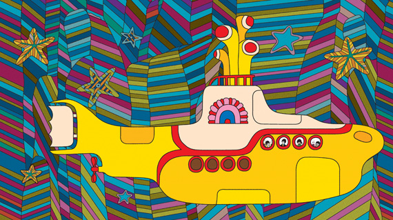 The Beatles Yellow Submarine Blu-ray disc