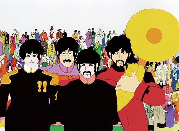 The Beatles Yellow Submarine Blu-ray disc