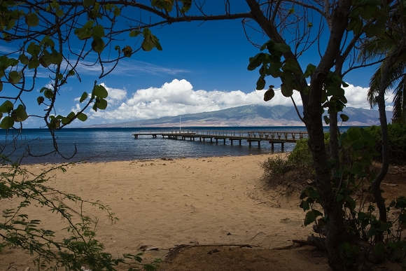 Lanai island in Hawaii