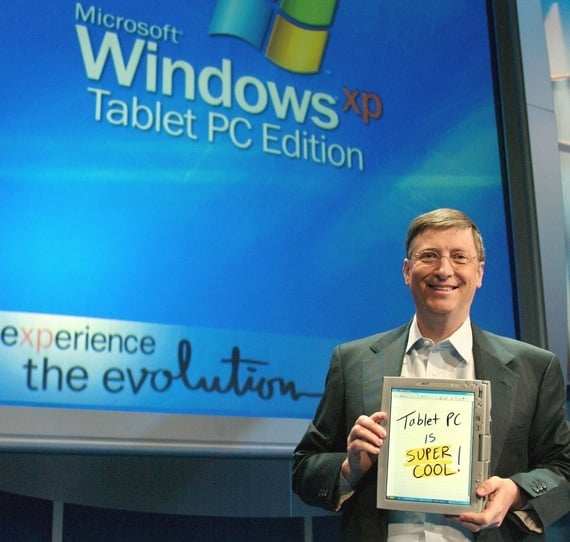 Gates intros Tablet PC
