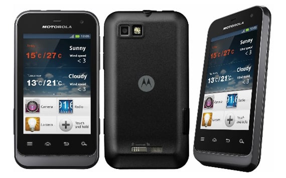 Motorola Defy Mini Android smartphone