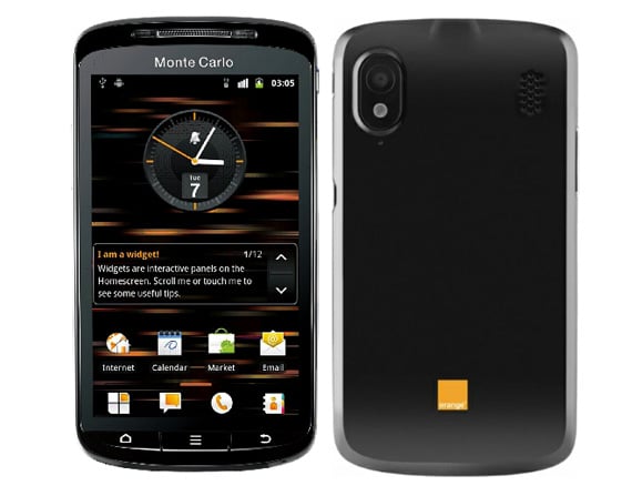 Orange Monte Carlo Android smartphone