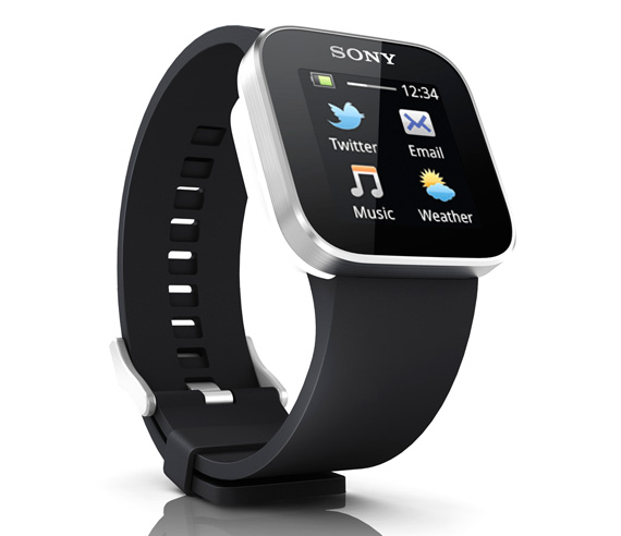 White smart watch online android