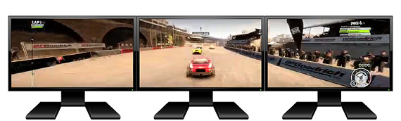 AMD Eyefinity multi-monitor configuration