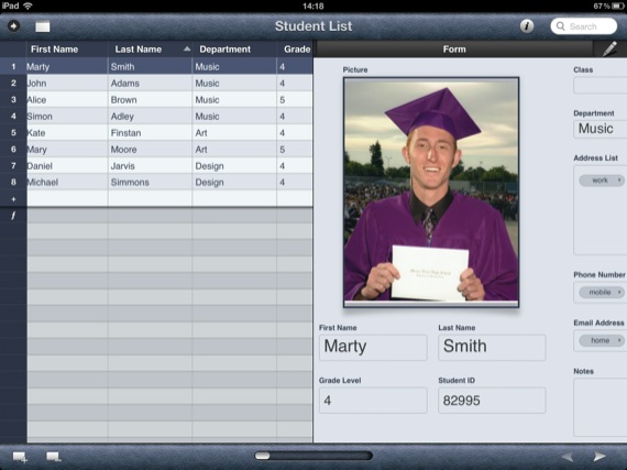 Bento 4 iPad app screenshot