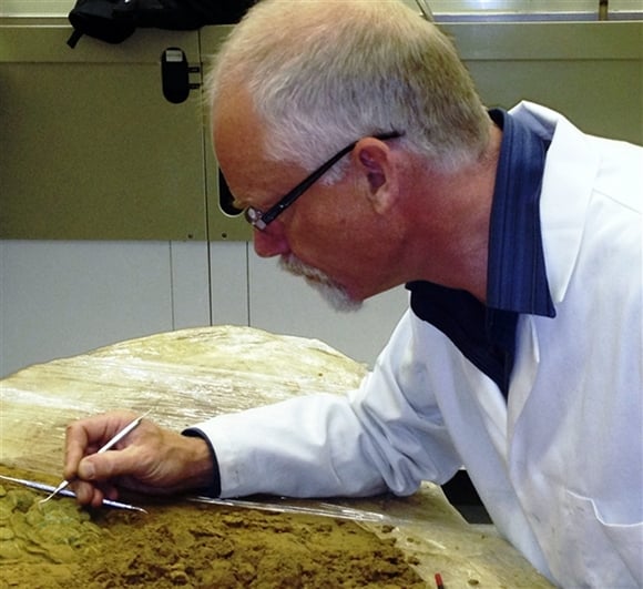 Conservation work starts on Iron Age coin hoard