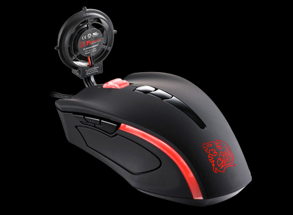 Thermaltake Black Element Cyclone Gaming Mouse