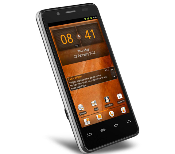 Orange San Diego Intel CPU Android smartphone